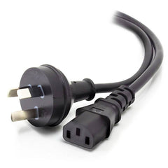 1m Aus 3 Pin Wall to IEC C13 Male to Female Power Cable