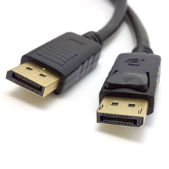 4K DisplayPort Male to Male Cable 1.5m Black